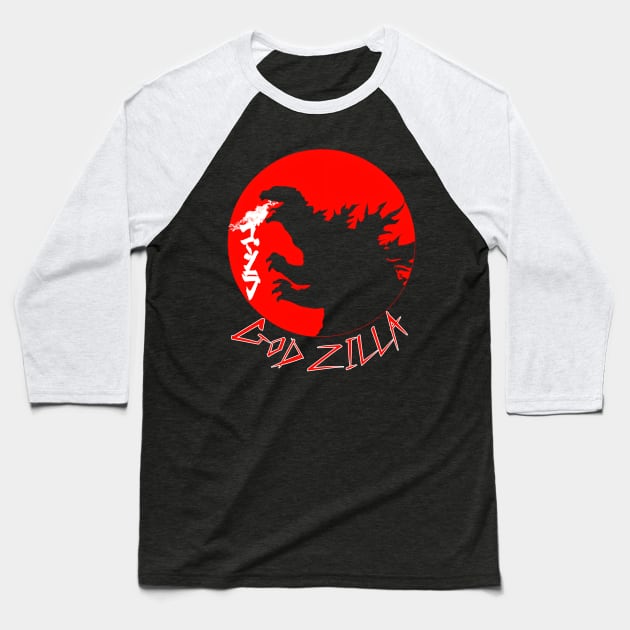 Ruler of the monster world Baseball T-Shirt by Fadedstar